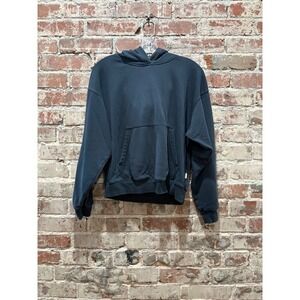 Fabletics Navy Blue Pullover Hoodie Sweatshirt Size Small